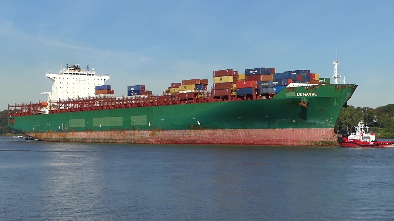 Containerschiff Le Havre