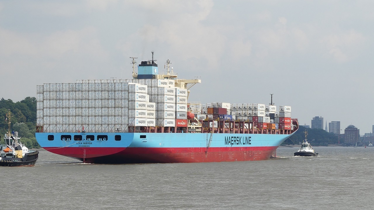 Containerschiff Lexa Maersk