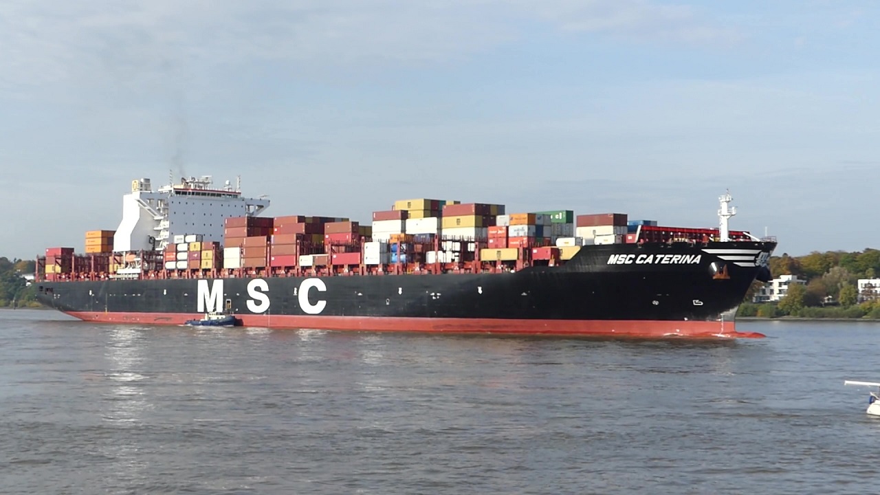 Containerschiff MSC Caterina