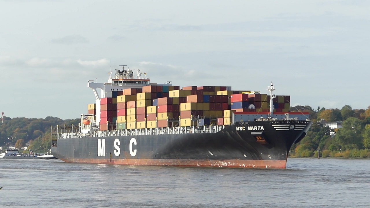 Containerschiff MSC Marta