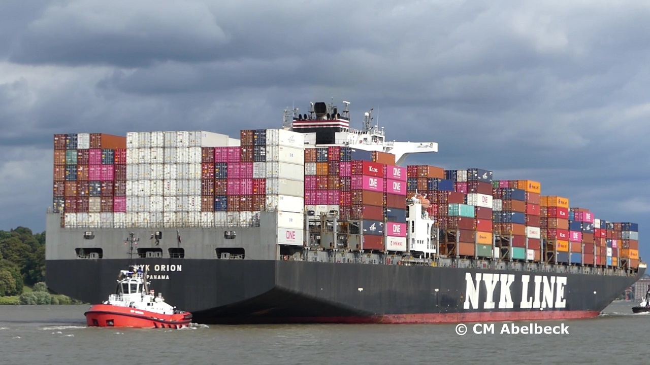Containerschiff NYK Orion