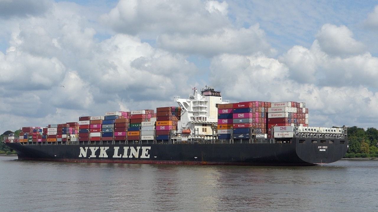 Containerschiff NYK Virgo