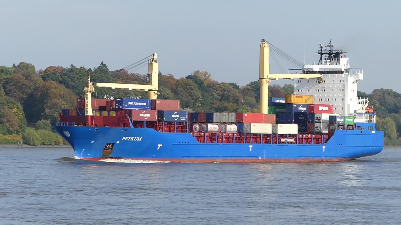 Frachtschiff Petkum
