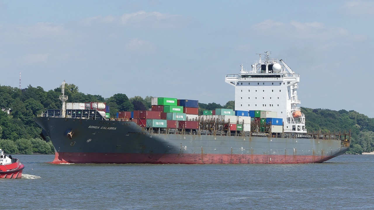 Containerschiff Songa Calabria